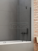NEW TRENDY Parawan nawannowy New Soleo Black, jednoelementowy, stały  60x140 P-0078